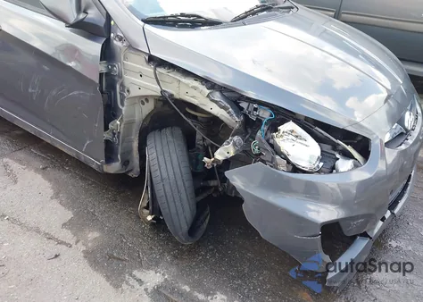 2012 Hyundai Accent Gls from USA, damaged, VIN KMHCT4AEXCU176987